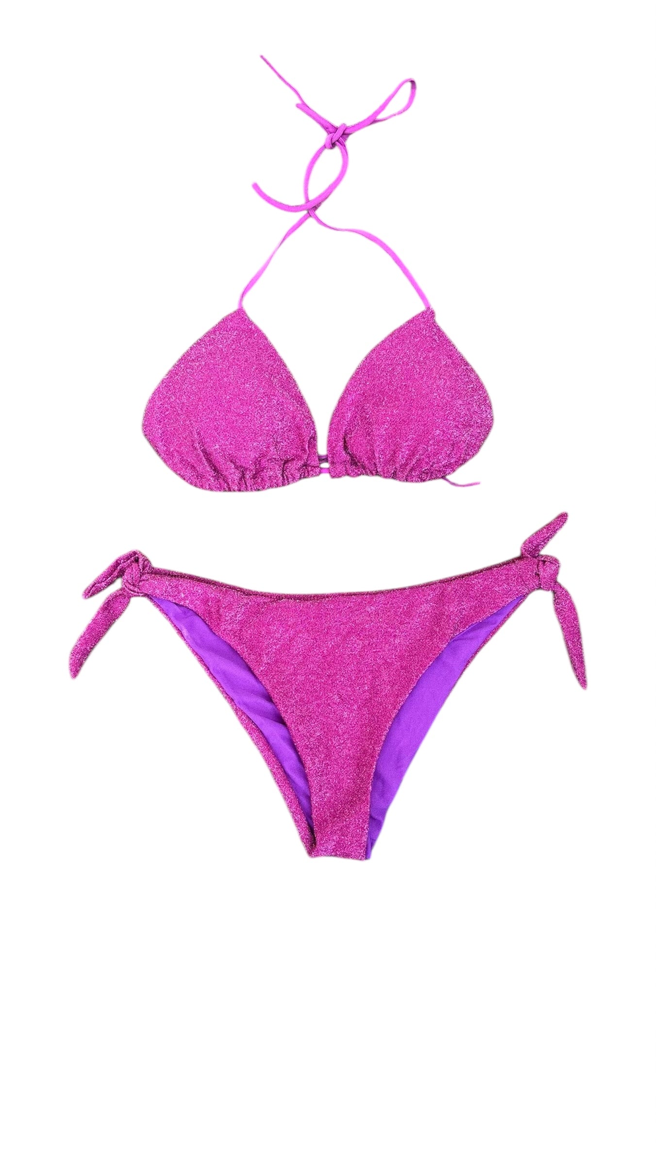 bikini violet lurex